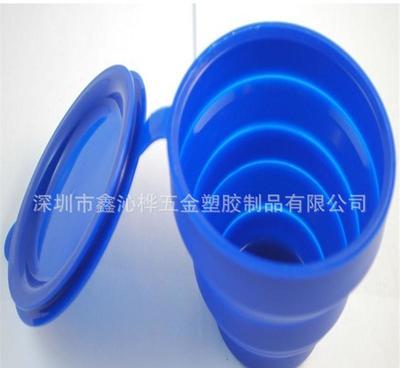 工廠直銷(xiāo)便宜硅膠連蓋拆疊杯 便攜環(huán)保的選擇
